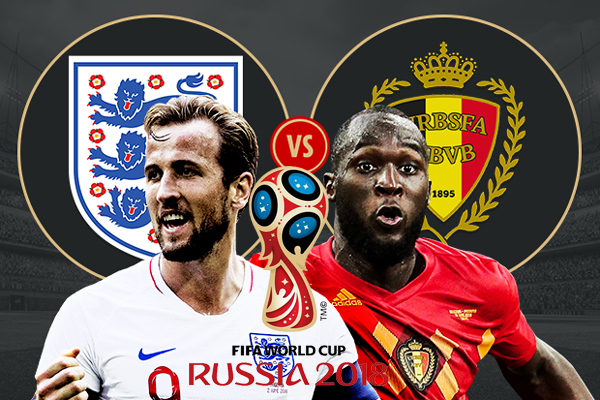 Lịch thi đấu bóng đá hôm nay (28/6): Anh vs Bỉ (bảng G World Cup 2018)